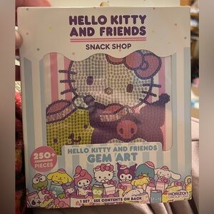 Hello Kitty and Friends Snack Shop Gem Art Kit, NIB